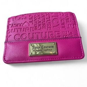 Juicy Couture Fuchsia Embossed Wallet